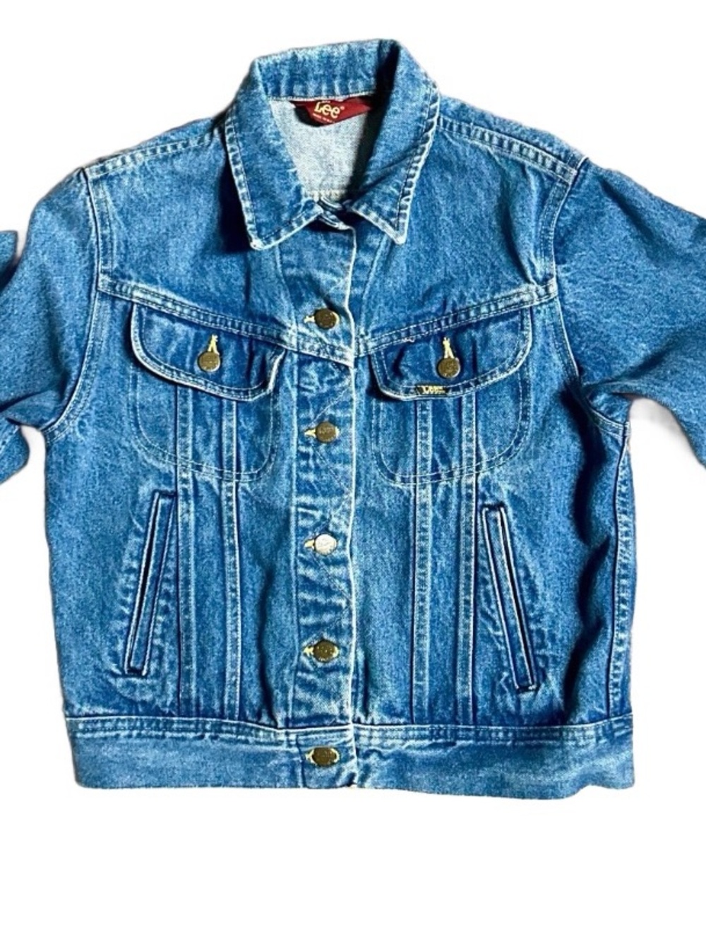 Ms Lee ~ Vintage (1990’s) Women’s Small ~ Denim Blue Jean Jacket